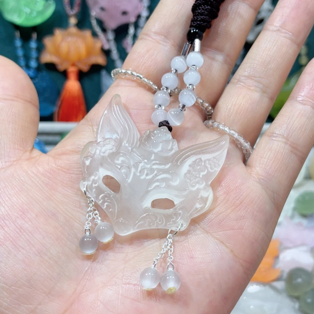 【闪购商品】未镶嵌岫玉颈饰35项链