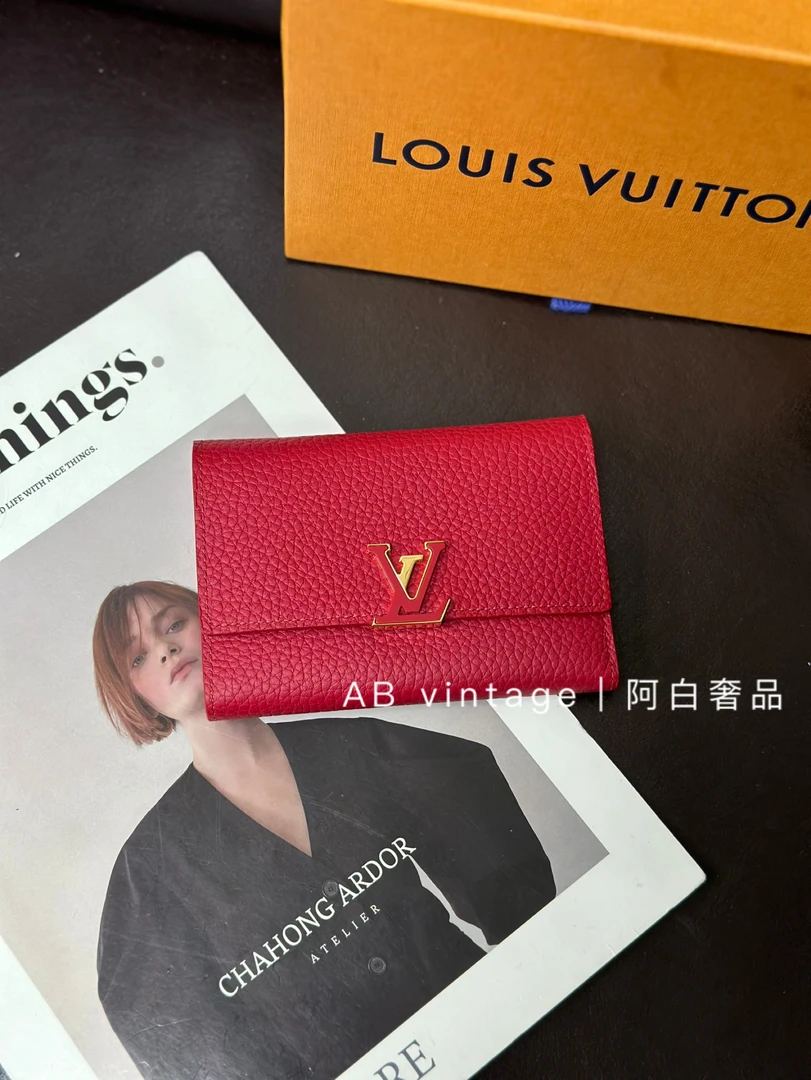 全新未使用 LV 阿白奢品｜lv 钱包 大全套