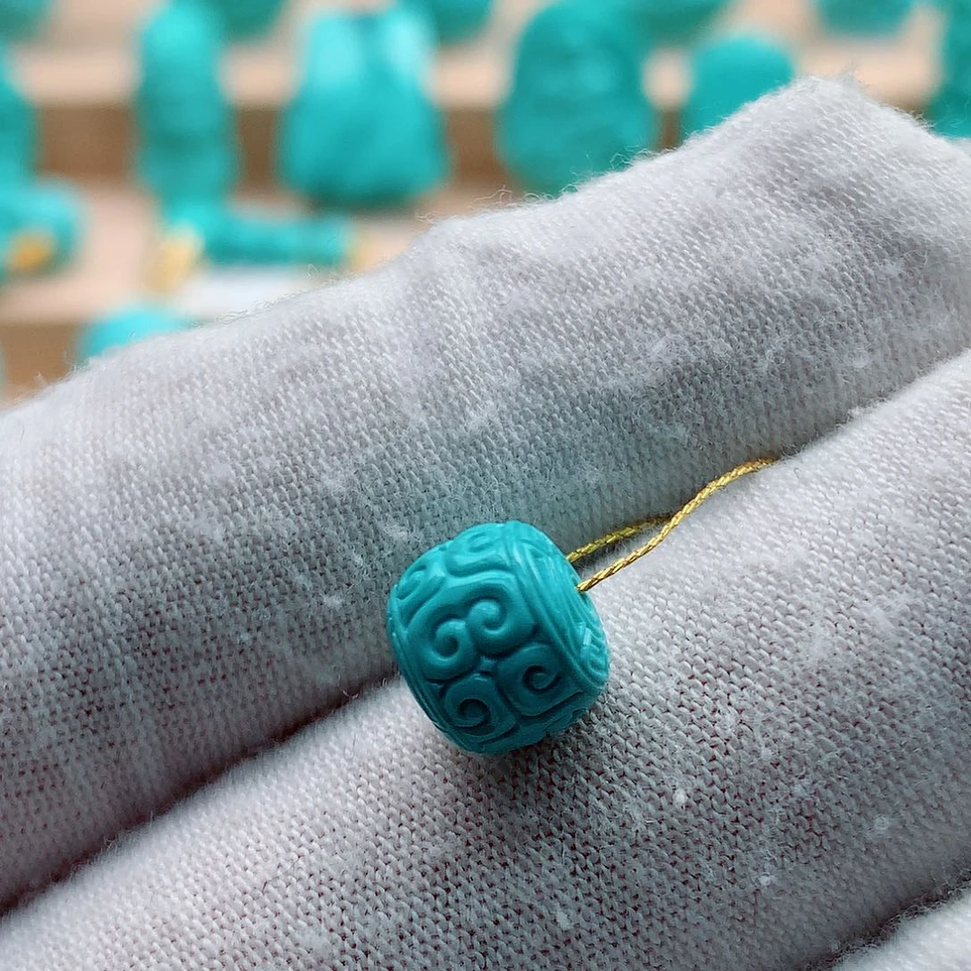 绿松石未镶嵌配饰