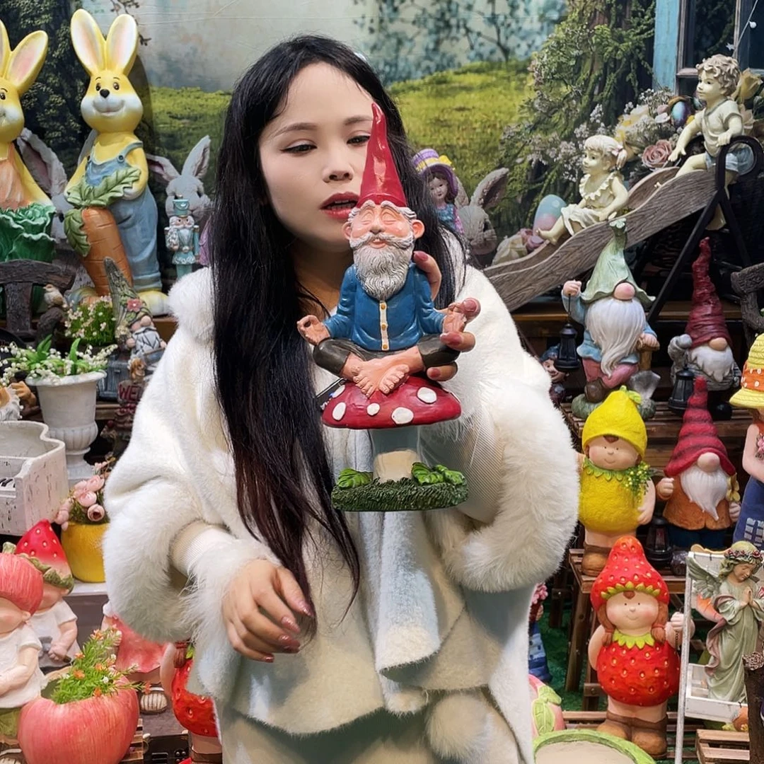 摆件花园摆件红红火火