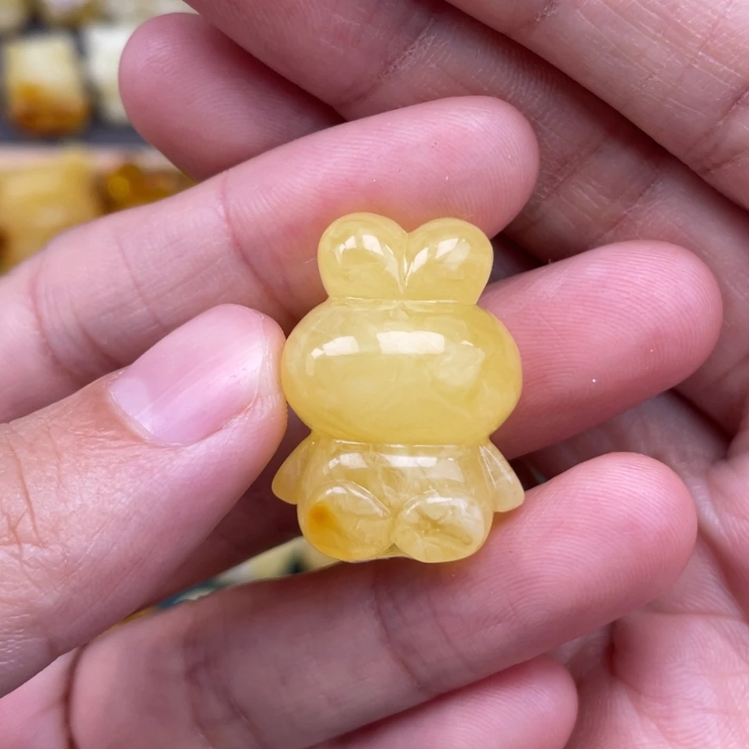 裸石琥珀未镶嵌蜜蜡