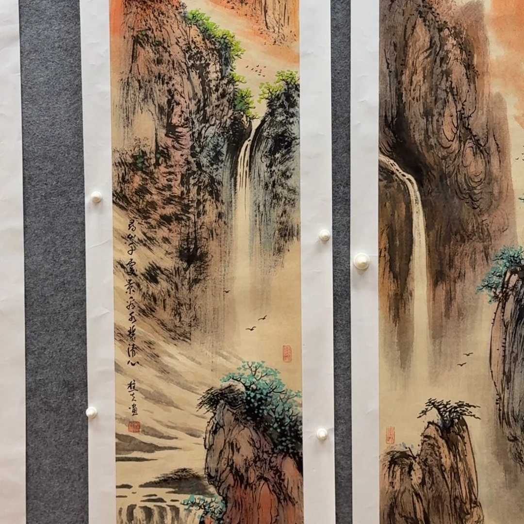 国画四尺对开哈哈哈哈哈