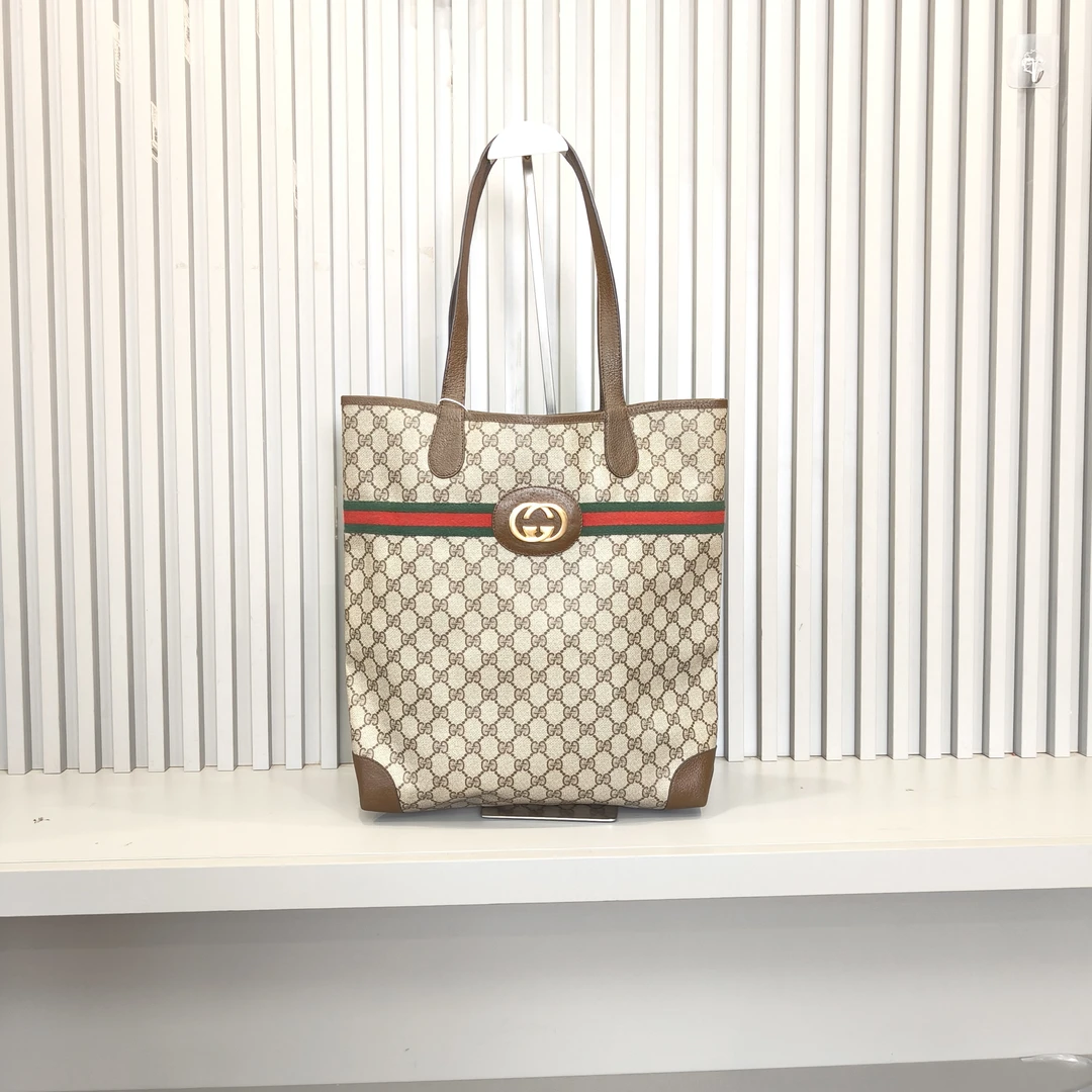 95新 GUCCI/古驰 暮野奢品古驰单肩托特包/03005