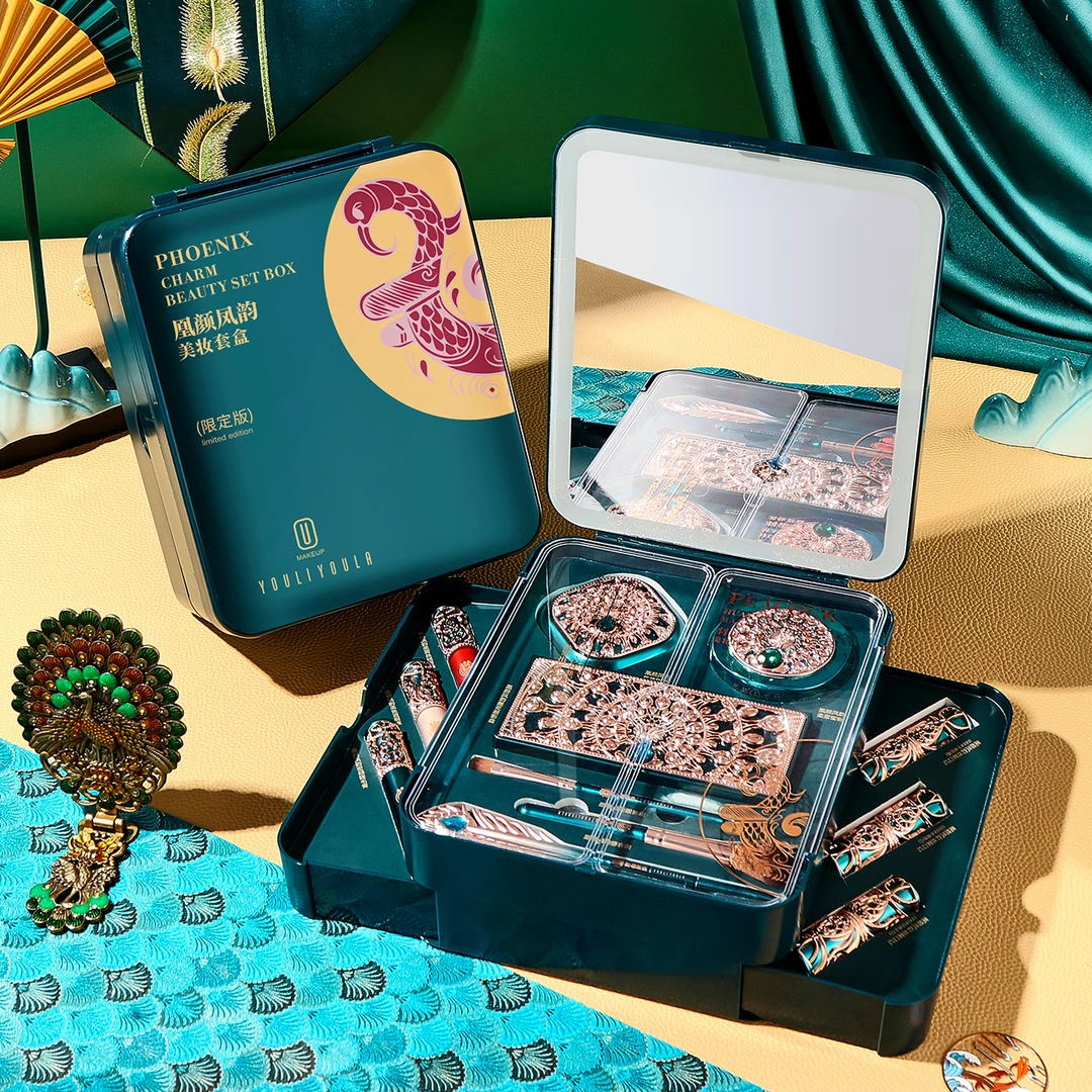 凰颜凤韵彩妆化妆品套装全套正品情人节生日礼物送女朋友闺蜜老婆