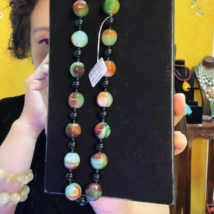 未镶嵌颈饰玛瑙/玉髓