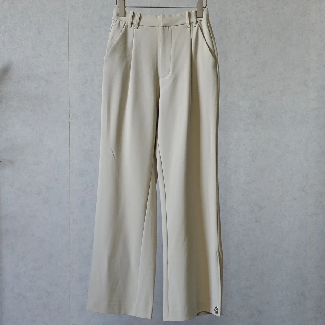 尚系列  S588-5 女装秋休闲阔腿裤杏色FW09Y27