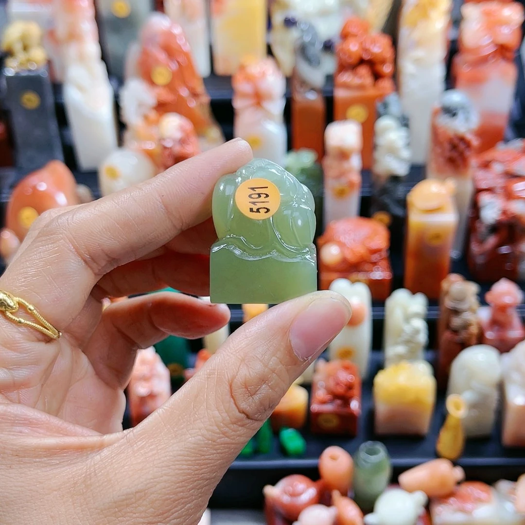 昌化石印石小*兔5191包邮包刻