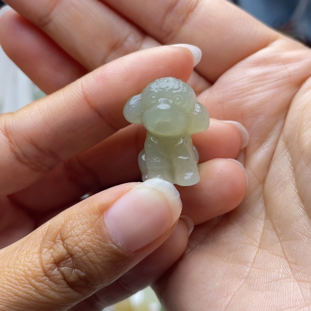 鱼****和田玉未镶嵌吊坠(不含链)