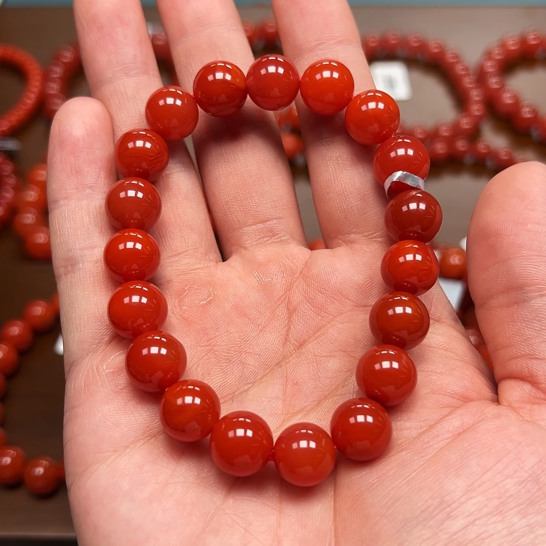 南红玛瑙未镶嵌手串