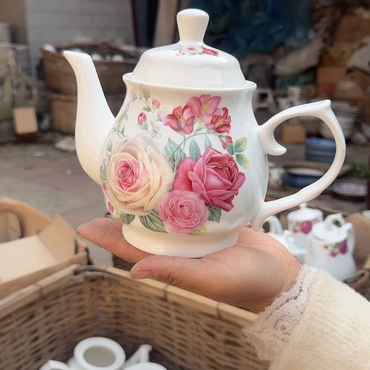 库存微瑕多空茶壶