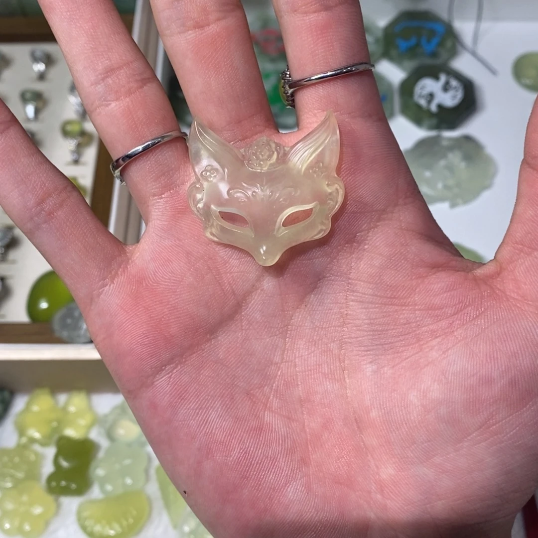 未镶嵌岫玉吊坠(不含链)