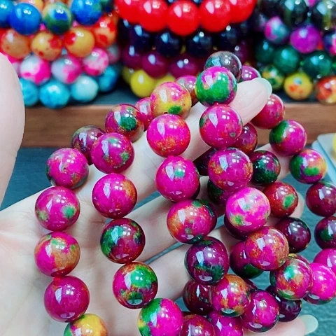 玛瑙未镶嵌手饰紫舒14