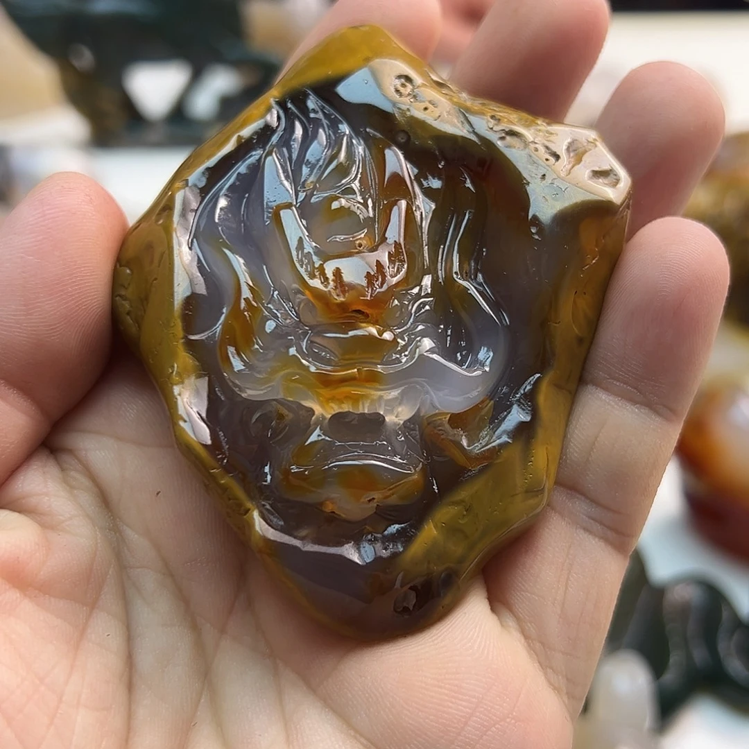 玛瑙/玉髓合金颈饰