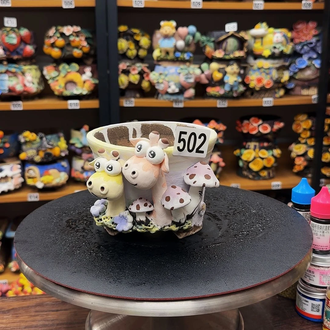 【闪购商品】粗陶手捏