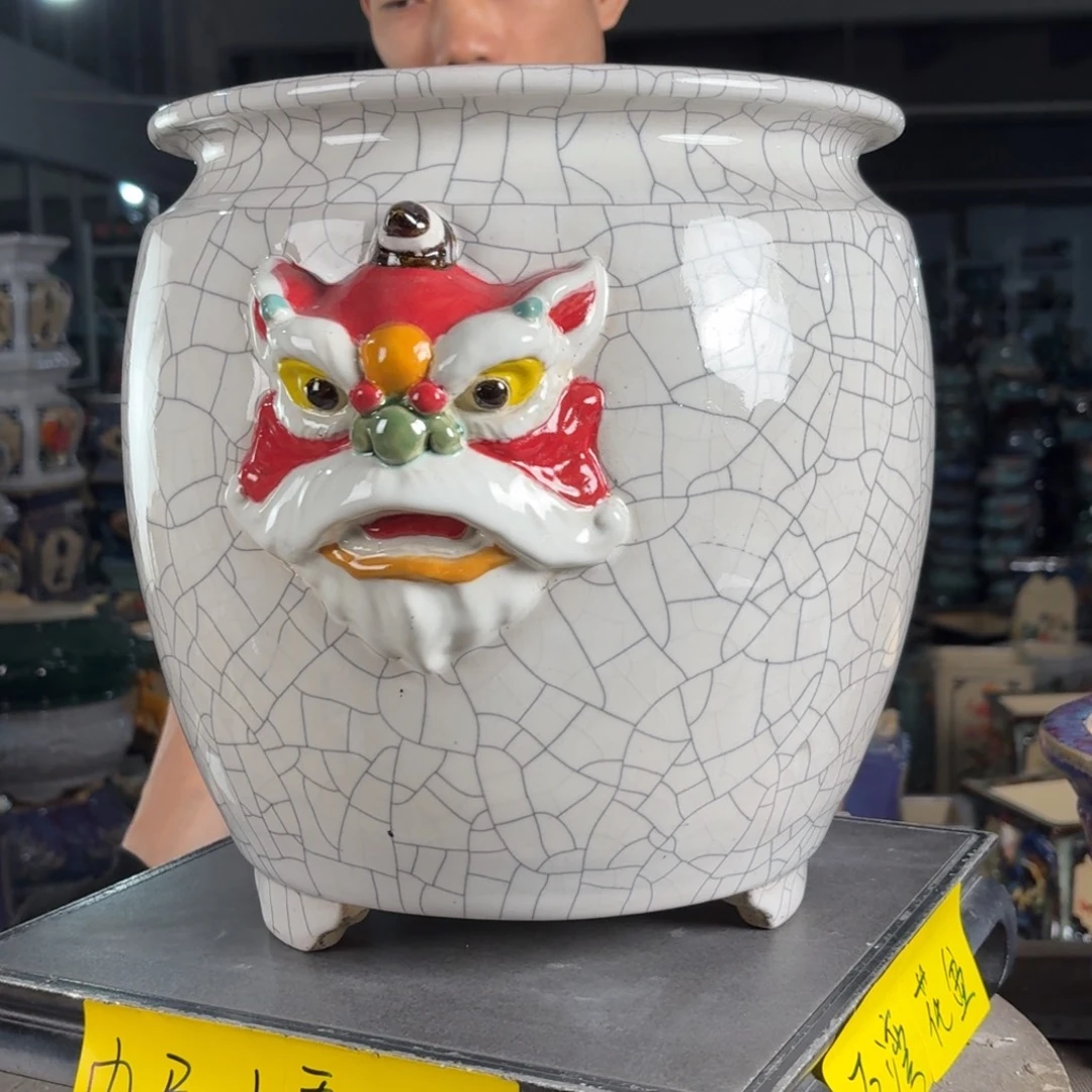 一风堂石湾花盆 内21*25