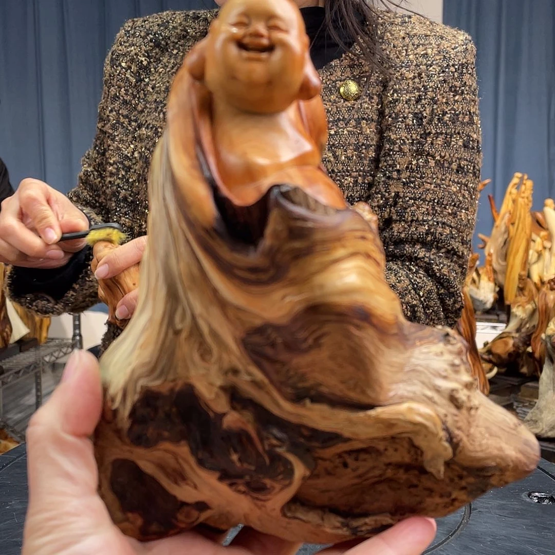 柏木（崖柏）手把件