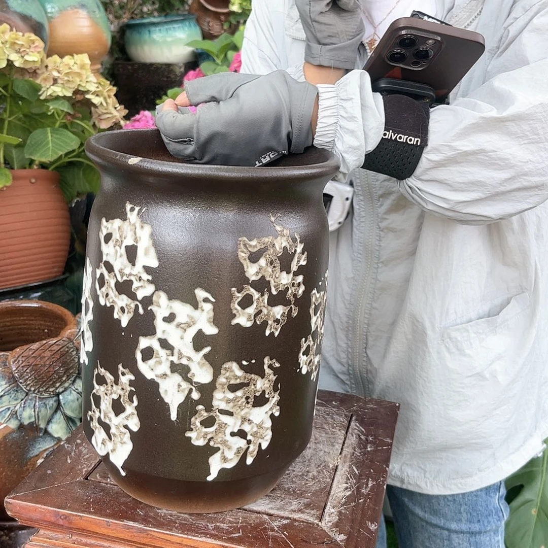 紫砂花盆王嫂花盆直播0530- 福利57高28口20微瑕