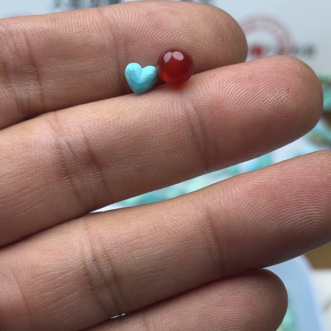 南红玛瑙未镶嵌颈饰089