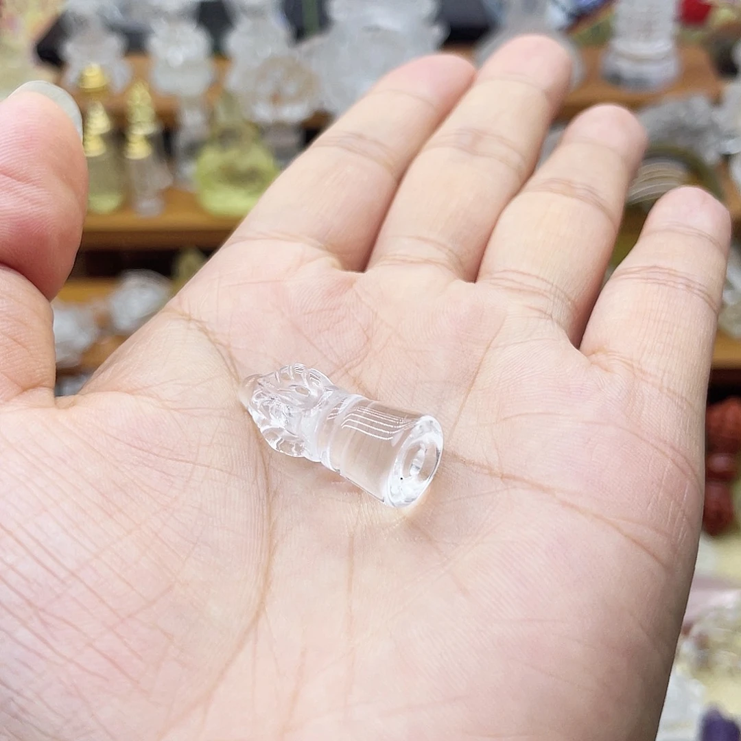 未镶嵌颈饰水晶如*吊坠➕20课计数珠子