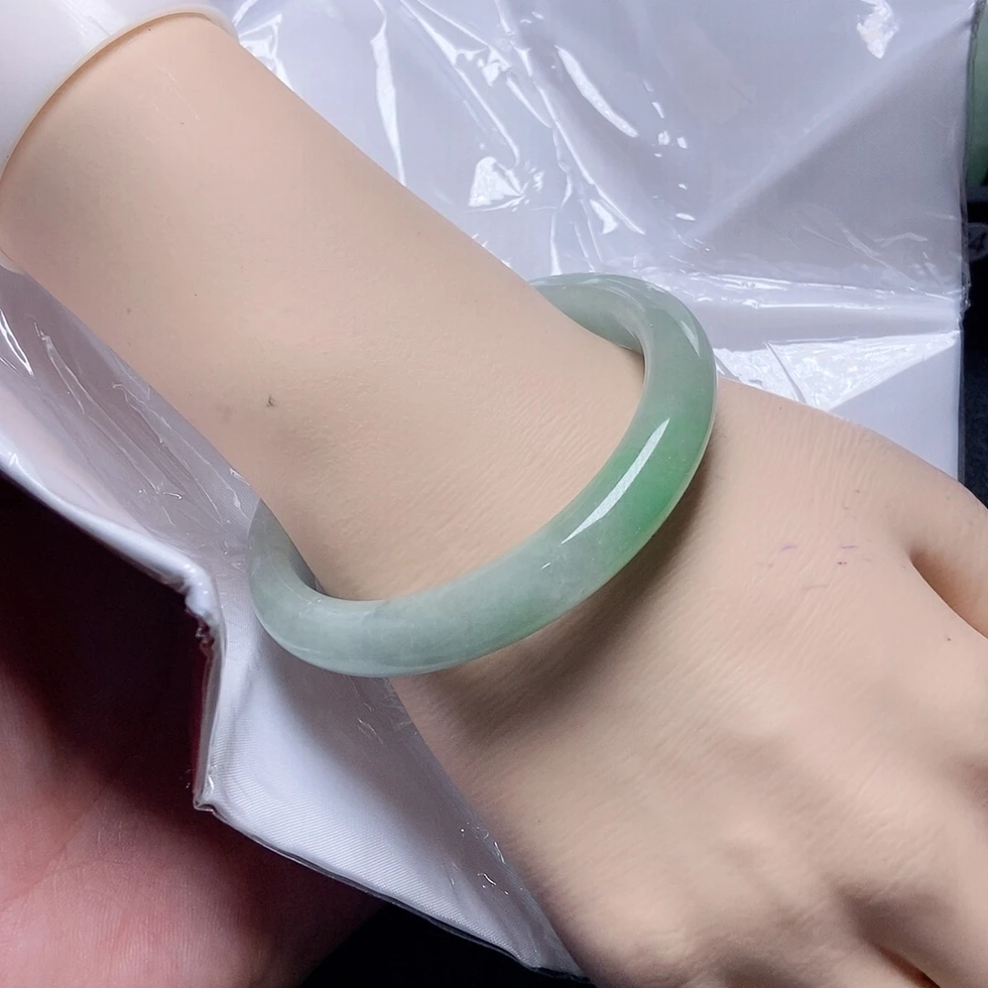 未镶嵌手镯翡翠58圈27