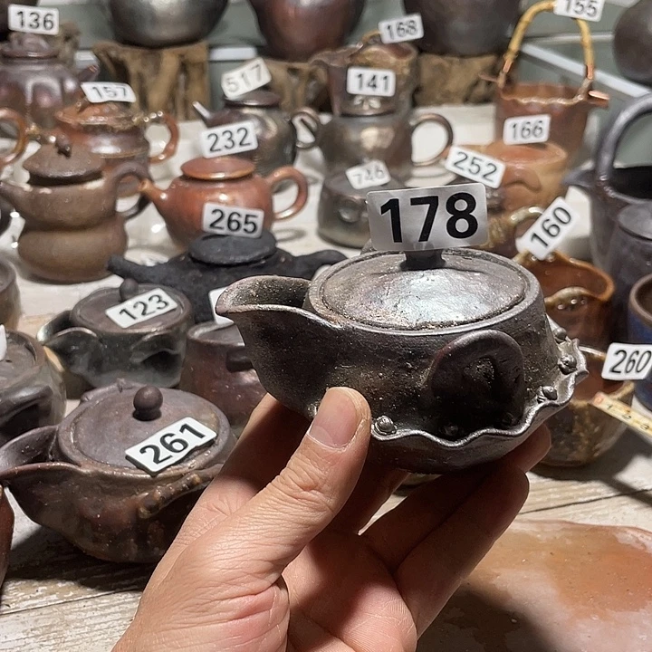 纯手工柴烧茶具精品