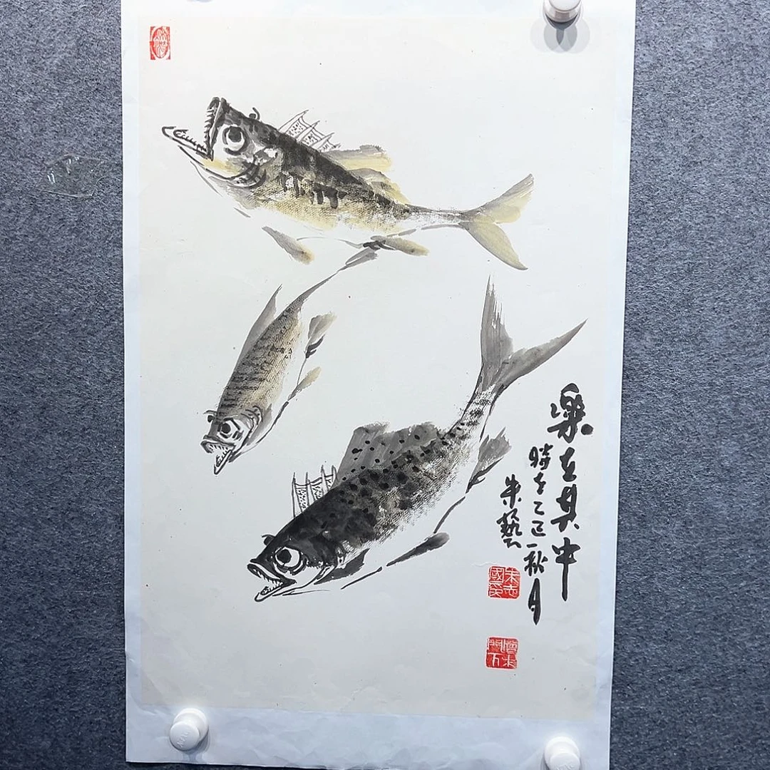 国画纯手绘系列画心