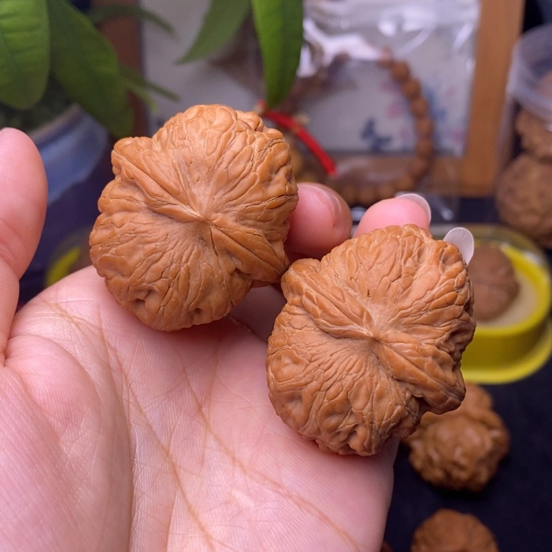 文玩核桃把件41平谷元宝