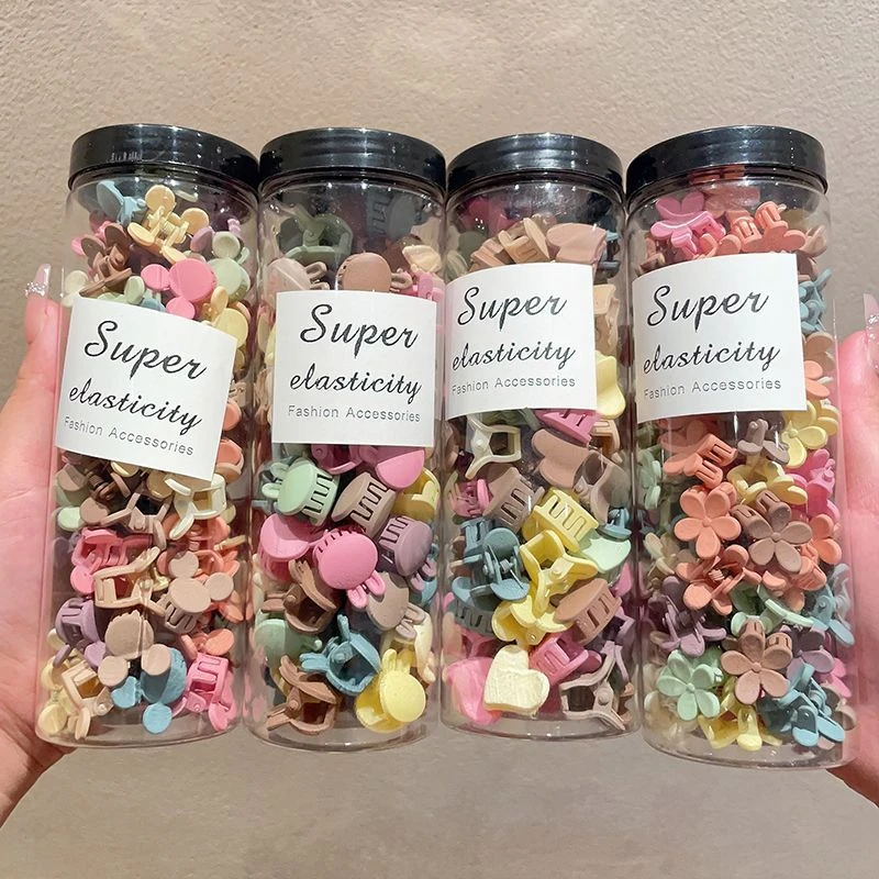 【香香】多巴胺小抓夹泫雅碎发夹糖果色小夹子儿童迷你爱心发饰发卡