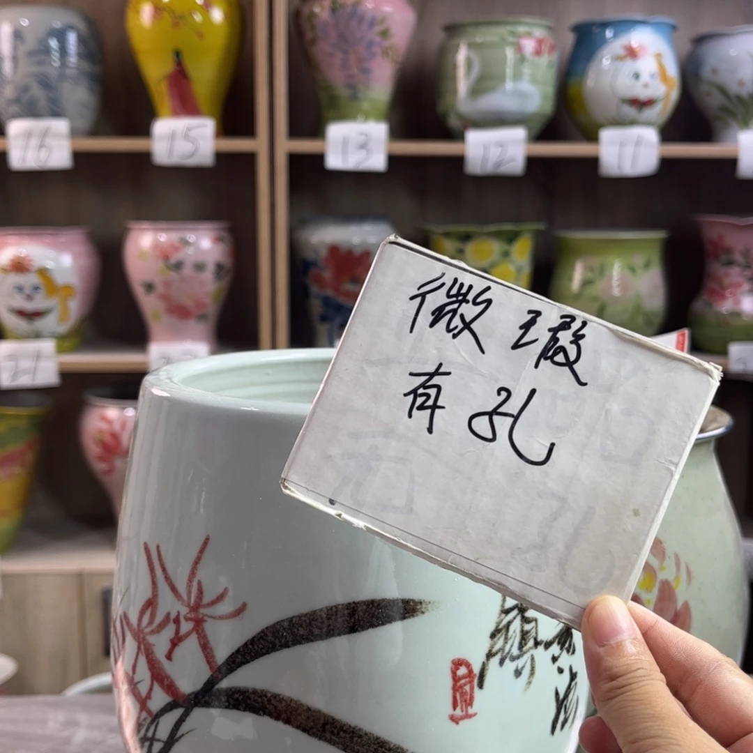 景德镇陶瓷花盆花盆