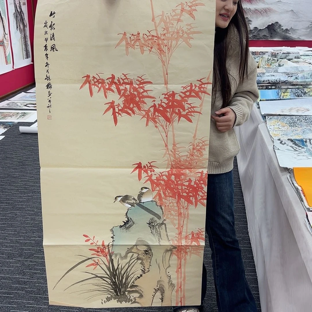 国画国画作品纯手绘