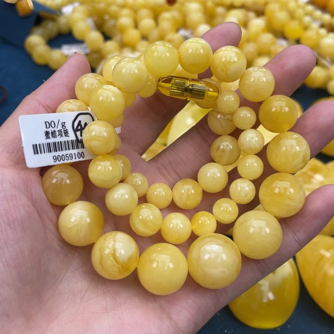 琥珀裸石未镶嵌琥珀蜜蜡w 40