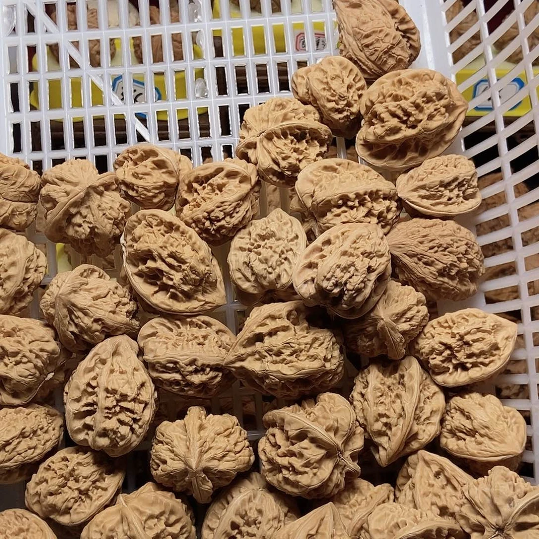 鱼***条文玩核桃吊坠红锦鲤