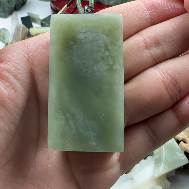 和田玉未镶嵌摆件