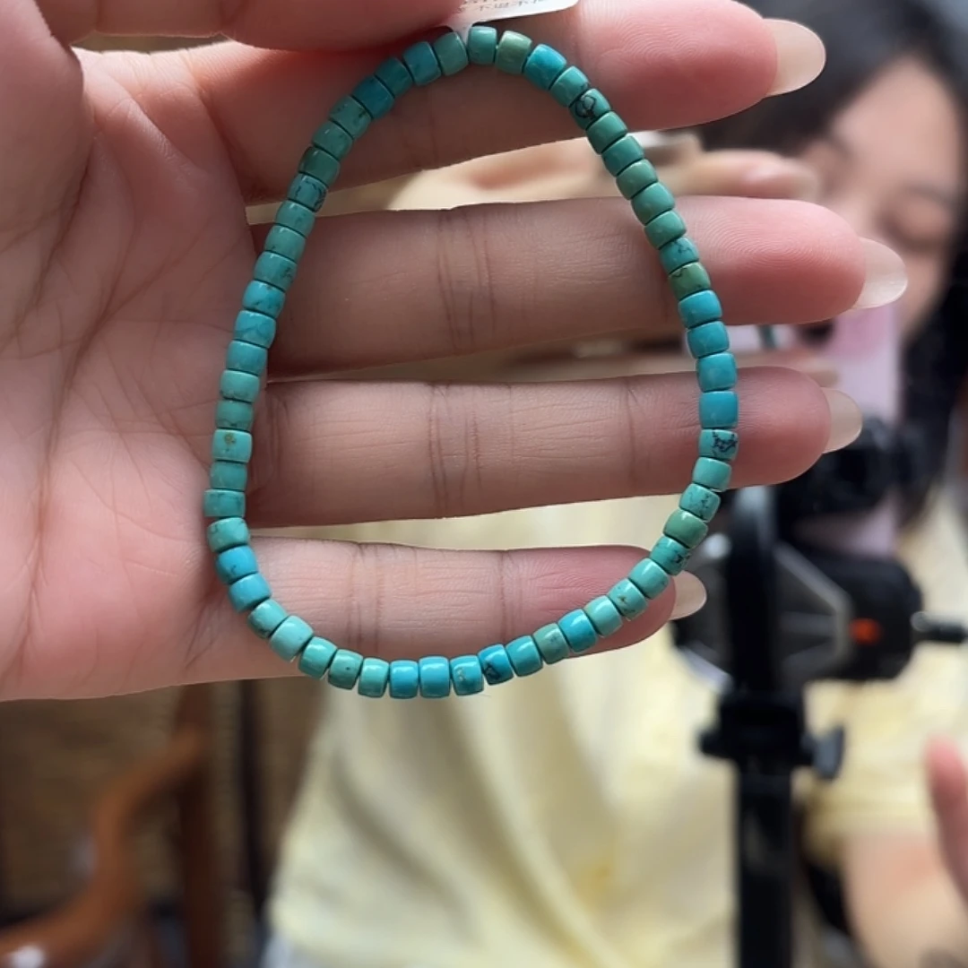 未镶嵌绿松石手链手串