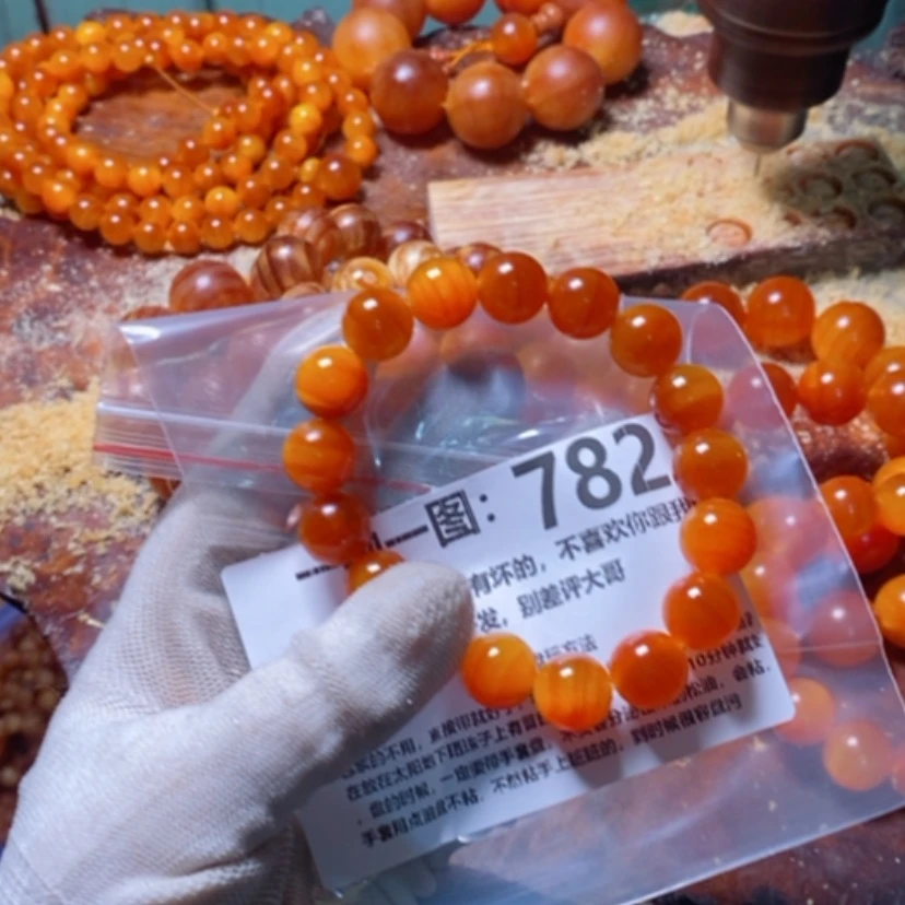 【闪购商品】松木（琥珀木）手串/手链加一颗