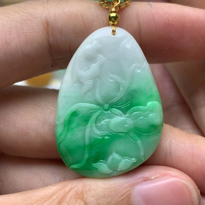 颈饰未镶嵌翡翠翡翠