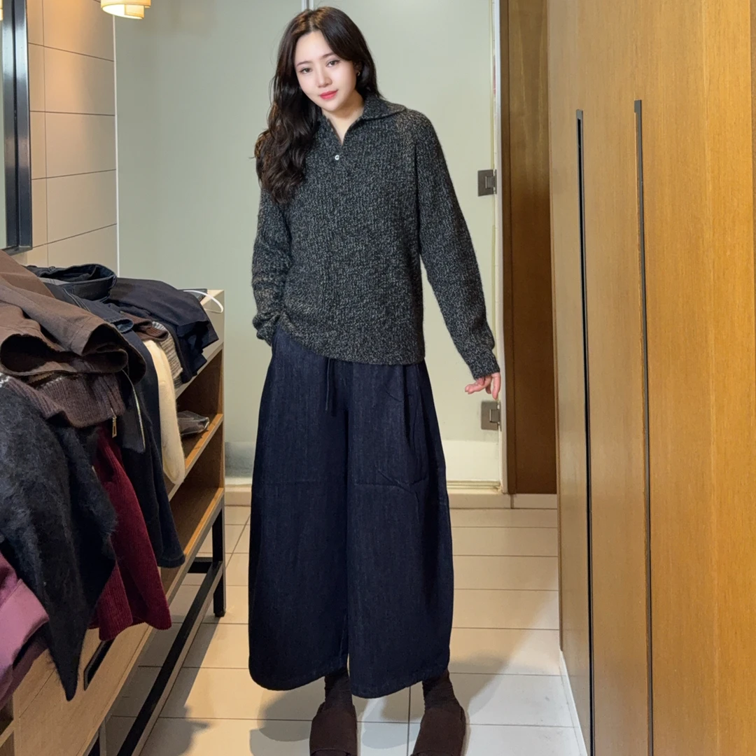 山羊绒翻领一套(no退换)