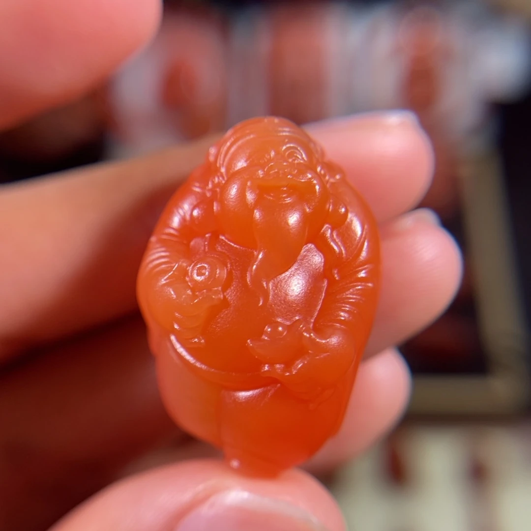 南红玛瑙未镶嵌小财主29.2*19.8