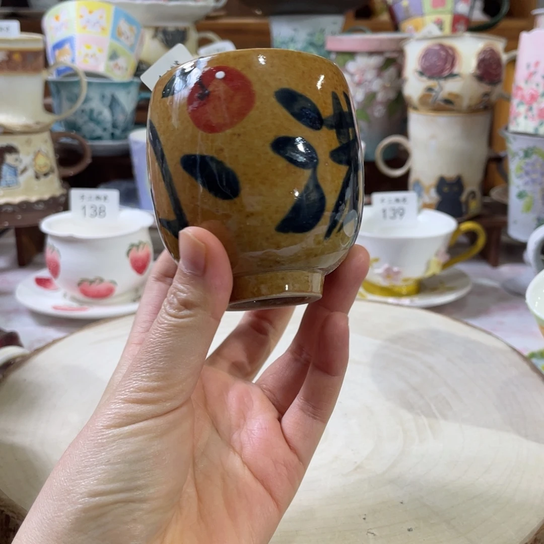 景德镇手工陶瓷杯128