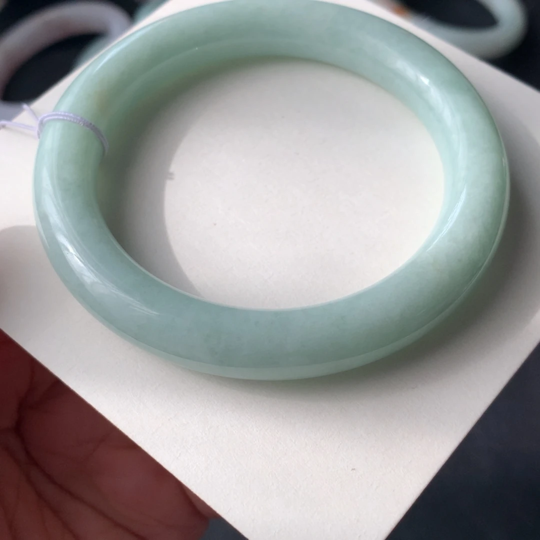 翡翠未镶嵌手镯23号58.1-10.5-10.6