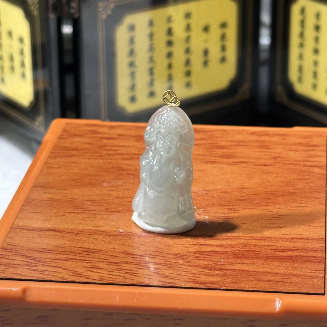 6585-天然翡翠-财神