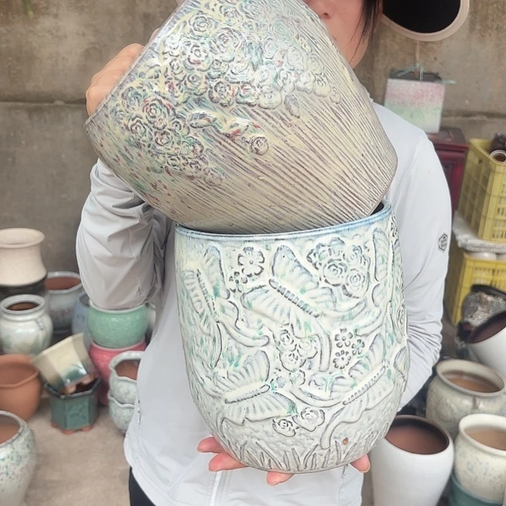 紫砂茶碗组合福利两个口径19高度23-22