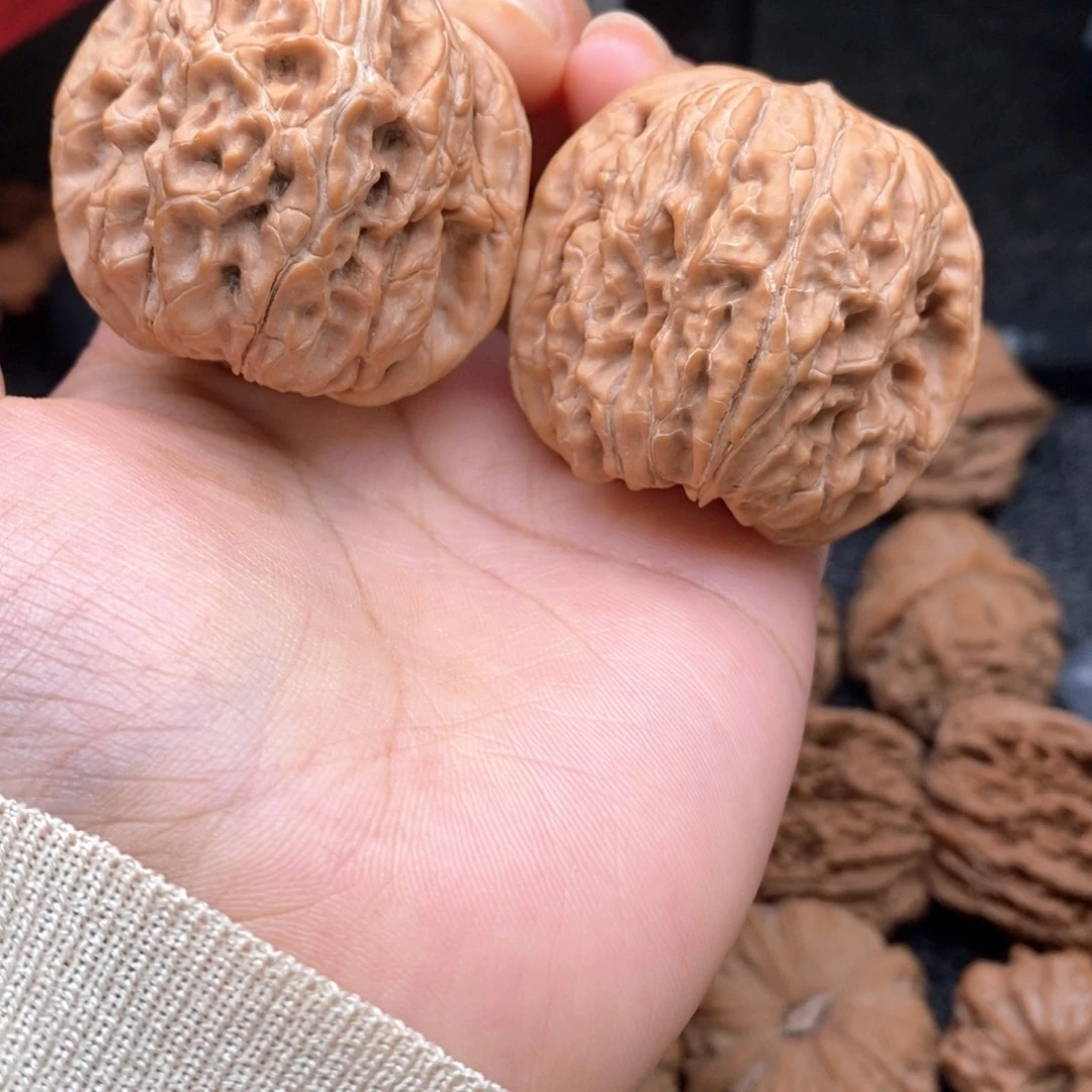 把件文玩核桃43门墩
