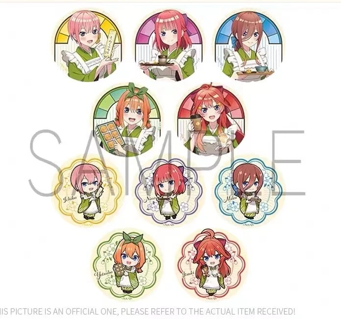 五等分的花嫁青柳总本家吧唧徽章