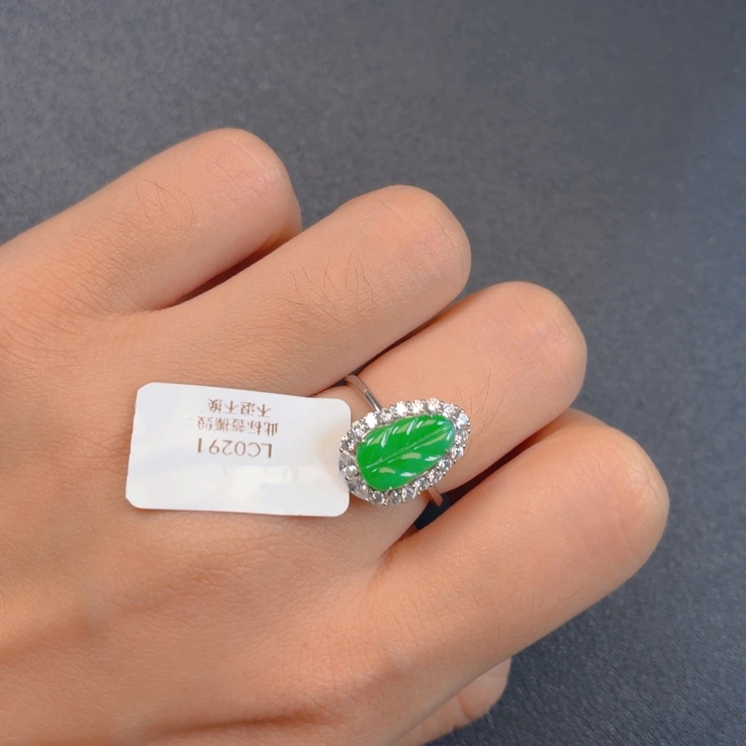 翡翠银S925镶嵌颈饰