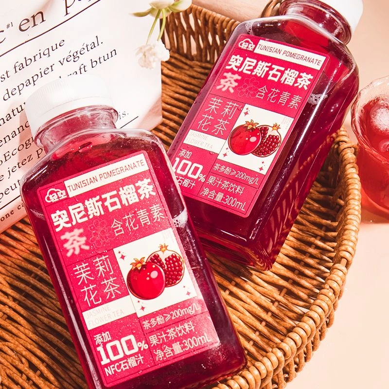 【轻空团】轻空石榴茶果汁红豆椰乳谷物饮料办公室网红休闲零食礼包