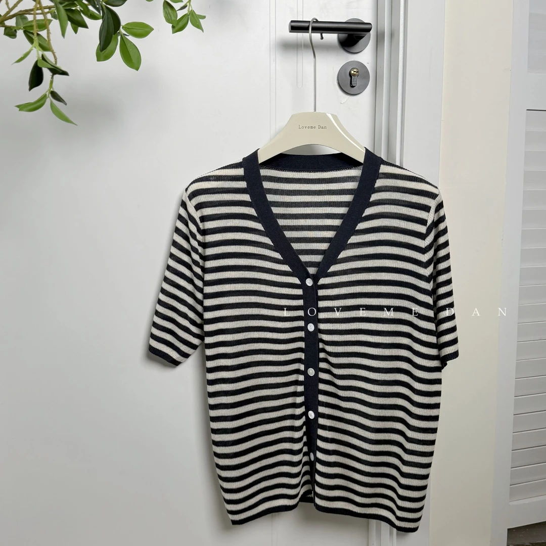 NO退NO换【A10035】LOVEME DAN-爱尚我女装-针织短袖