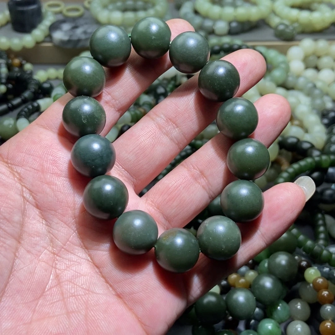 和田玉手链未镶嵌～***～