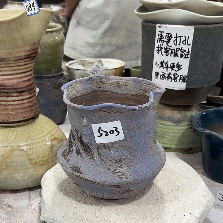 摆件高17.5，口14.5，无孔5203