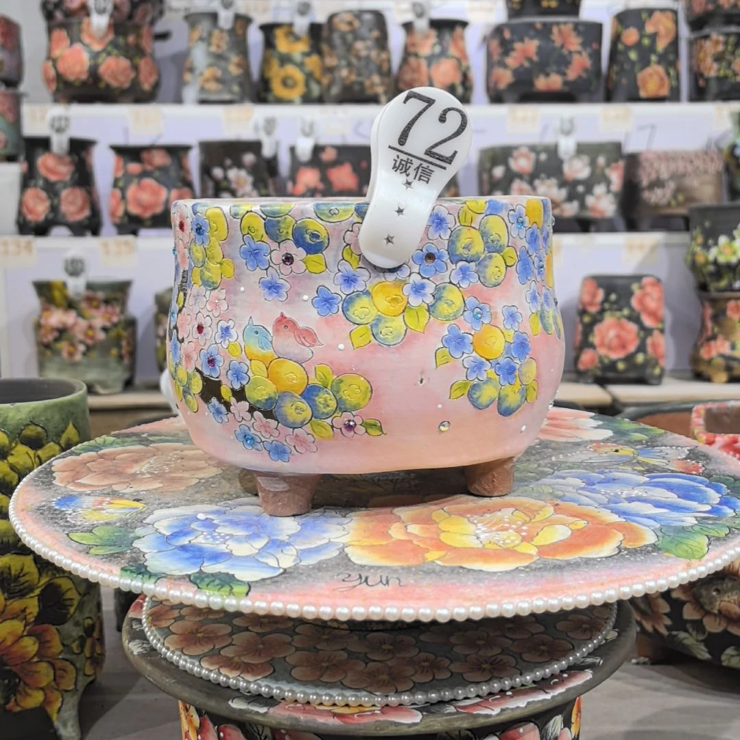花盆红泥景德镇花盆